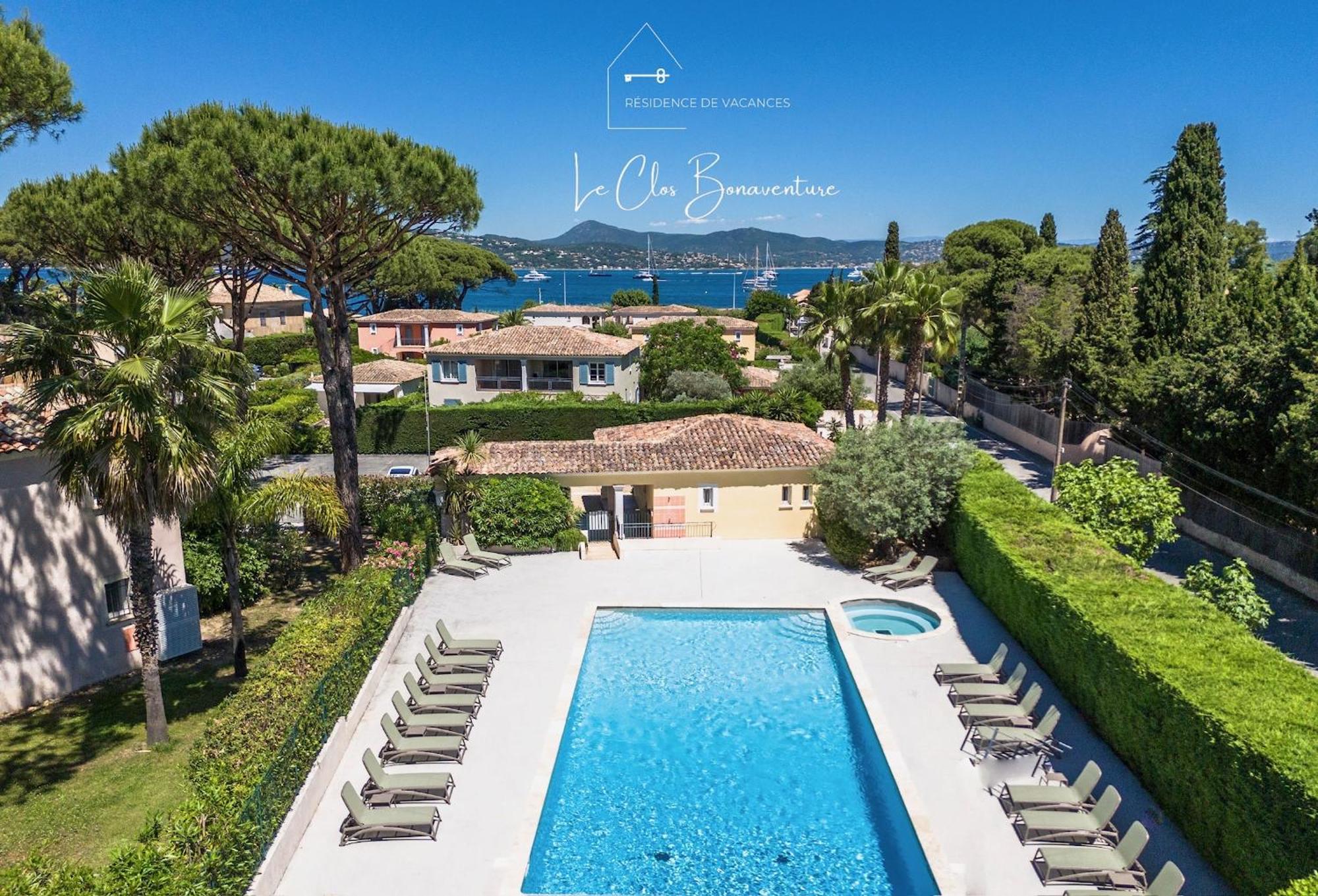 شقة Brise Marine Piscine St Tropez II سان تروبيه المظهر الخارجي الصورة